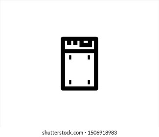 external disk icon vectors - eps10