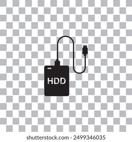 external hard drive icon , hardware icon