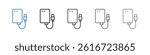 External hard drive icons collection vectors for web ui