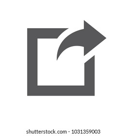 External Link Icon with Arrow showing the user that they will leave app