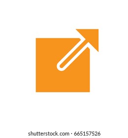 External Link Icon with arrow - external website link