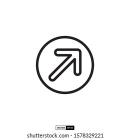 External link icon, design inspiration vector template for interface and any purpose