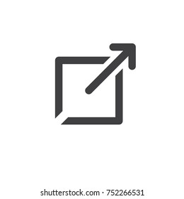 External Link Icon To Open New Window In A UX UI App
