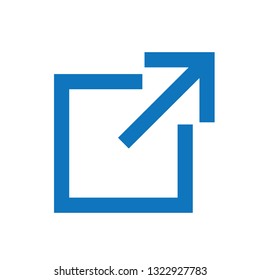 External Link Icon - Shows users that they'll be leaving an app for a website