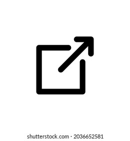 Externes Link-Symbol. Linkzeichen und Symbol. Hyperlink-Symbol