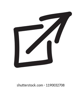 External Link Icon for UI or UX web / mobile applications