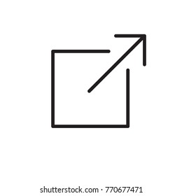External Link Icon - user will know they are leaving the app to visit an external website