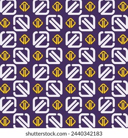 External link stunning trendy multicolor repeating pattern vector illustration background