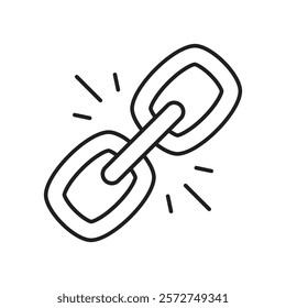 External Resources icon with white background vector stock illustration