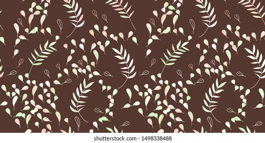 extile ornament. Abstract nature background. Stylish geometric pattern. Spring textile texture.