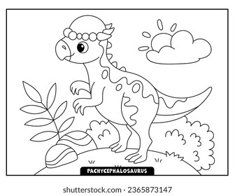 Extinct Dinosaurs Animals Coloring Pages for Kids