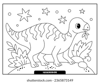 Extinct Dinosaurs Animals Coloring Pages for Kids