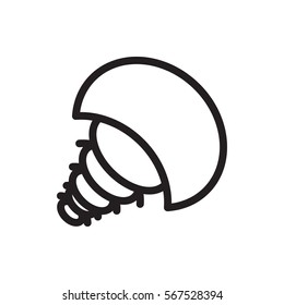 extinct sea creature icon illustration isolated vector sign symbol