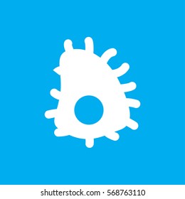 extinct sea creature icon illustration isolated vector sign symbol