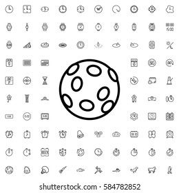 extinct sea creature icon illustration isolated vector sign symbol. Time icons set.