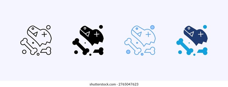 Extinction Icon Set Multistyle Various Collection Element For Design