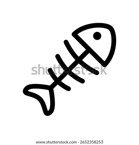 Extinctions Icon Line Design Style Climate and Environment Vector
