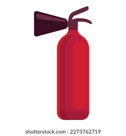 Extinguisher icon cartoon vector. Rescue man. Safety person