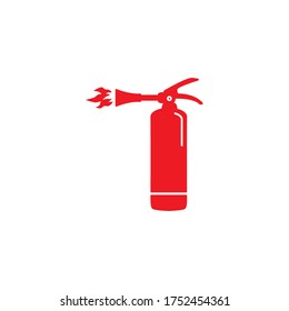 extinguisher icon design vector template eps10