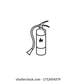 extinguisher icon design vector template eps10