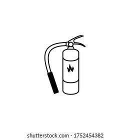 extinguisher icon design vector template eps10