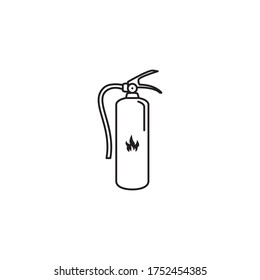 extinguisher icon design vector template eps10