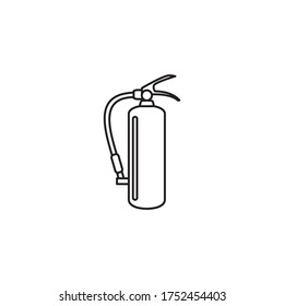 extinguisher icon design vector template eps10