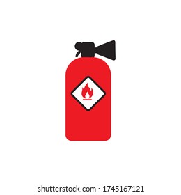 extinguisher icon , extinguish icon vector