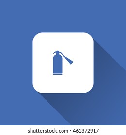 extinguisher icon. flat design