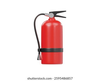  Extinguisher icon isolated 3d render