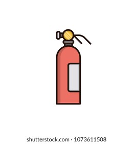 Extinguisher vector icon