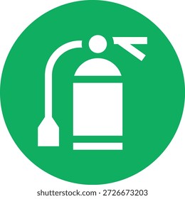 Ilustração de design de ícone de vetor de extintor