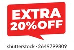 Extra 20% Off Sale Banner