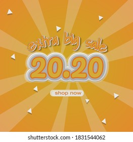 extra big sale 20.20.summer time,for business and sales.