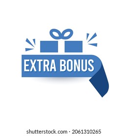 extra bonus banner design template