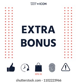 Extra bonus - button