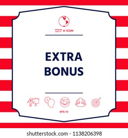 Extra bonus - button