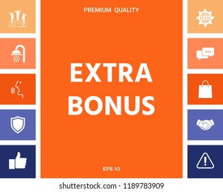 Extra bonus - button