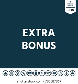 Extra bonus - button