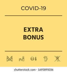Extra bonus - button. Graphic elements for your design