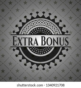Extra Bonus dark icon or emblem