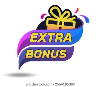 Extra bonus with gift box label.