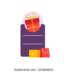 Extra bonus label banner. Modern banner with surprise gift. Web template for promotion. Bonus icon. Vector illustration