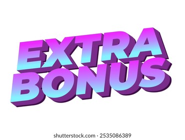 Bônus extra. Design de efeito de texto em estilo 3D para mídia social ou anúncios promocionais