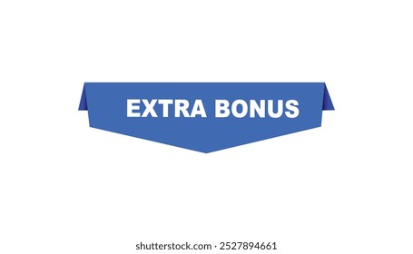 Plantillas de Anuncio de Web de bonificación extra. Ilustración vectorial