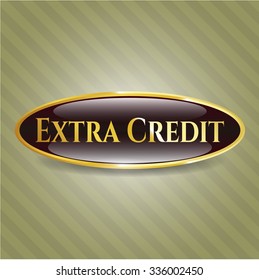 Extra Credit golden emblem