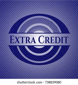 Extra Credit with jean texture