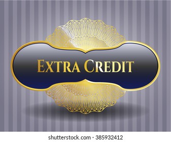 Extra Credit glänzendes Emblem