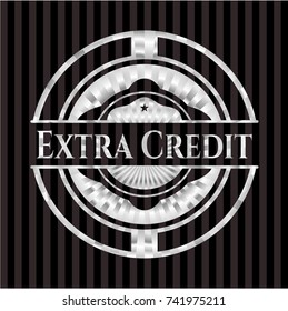 Extra Credit silver shiny emblem