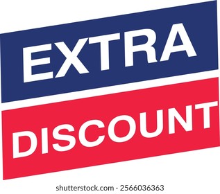 Extra Discount promotion buy business design offer discount sale shopping special promo retail discount